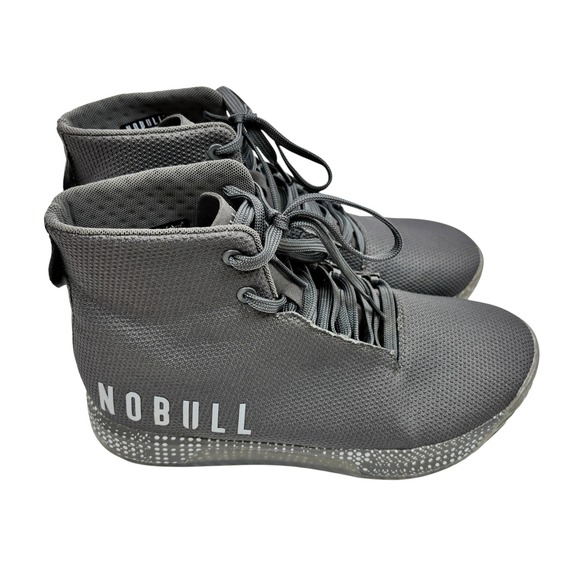 NOBULL Other - NOBULL High-Top Trainer Mens Grey size 10 SuperFabric Cross Training Shoes